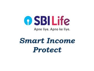 SBI Life – Smart Income Protect
